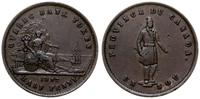 żeton o nominale 1/2 pensa (1 sou) 1852, Handswo