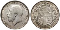 1/2 korony 1916, Londyn, srebro próby '925', KM 