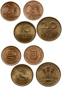 zestaw 4 monet, w skład zestawu wchodzi: 20 fill