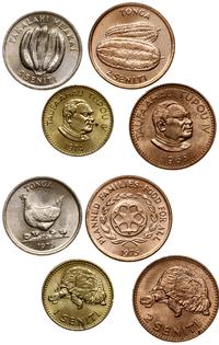 zestaw 4 monet, w skład zestawu wchodzi: 5 senit