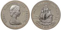 25 centów 1981, Llantrisant, miedzionikiel, mone