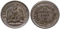 1 centavo 1893 Mo, Meksyk, miedź, KM 391.6