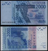 2.000 franków 2003, seria K, numeracja 046715878