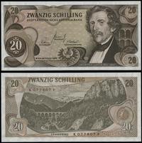 20 franków 02.07.1967, seria KP, numeracja 07780