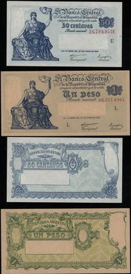 zestaw 2 banknotów 27.03.1947, w skład zestawu w