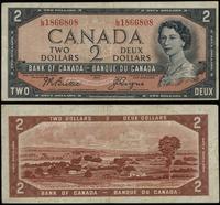 2 dolary 1954, seria L/B, numeracja 1866808, lic