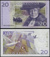 20 koron bez daty (2008), numeracja 8631685356, 