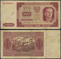 100 złotych (wzór Jaroszewicza) 1.07.1948, seria