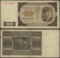 500 złotych (wzór Jaroszewicza) 1.07.1948, seria