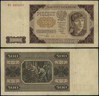 500 złotych (wzór Jaroszewicza) 1.07.1948, seria