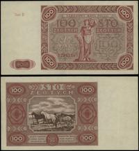 100 złotych 15.07.1947, seria D, numeracja 77992