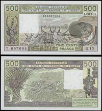 500 franków 1985, seria Q 13 / T, numeracja 6976
