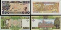 zestaw: 100 franków 1998 i 500 franków 2006, ser