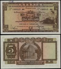 5 dolarów 12.02.1960, seria AK, numeracja 190915