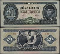 20 forintów 28.10.1975, seria C277, numeracja 01
