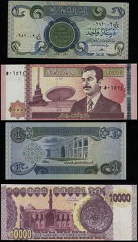 zestaw: 1 dinar (1979-1980) i 10.000 dinarów (20