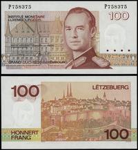 100 franków (1986), seria P, numeracja 758375, p