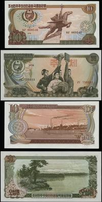 Korea Północna, zestaw 4 banknotów, 1978
