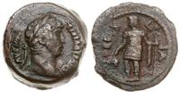 brąz 117-138, Aw: Głowa cesarza w prawo, ΑΥΤ ΚΑΙ