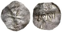 denar X/XI w., Aw: Krzyż grecki, w kątach nieczy