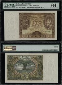 100 złotych 9.11.1934, seria AX, numeracja 71916