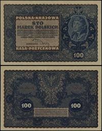 100 marek polskich 23.08.1919, seria IB-T, numer