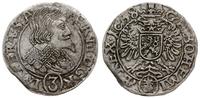 3 krajcary 1638, Praga, moneta wybita z końcówki
