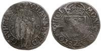 1 öre 1590, Sztokholm, patyna, moneta zgięta, SM