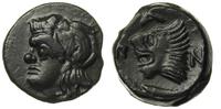 tetrachalkon 294-284, Głowa satyra/ Głowa lwa i 