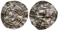 denar 1002-1024, Aw: Popiersie władcy w lewo, le