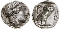 tetradrachma 479-393 pne, Aw: Głowa Ateny w hełm