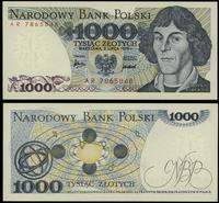 1.000 złotych 2.07.1975, seria AR, numeracja 786