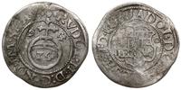 grosz 1594, moneta podgięta, Saurma 3161