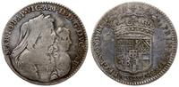 1 lira (20 soldi) 1676, Turyn, srebro, 5.91 g, r