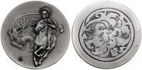 medal św. Jerzy, Aw: Święty Jerzy na koniu przeb