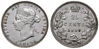 Kanada, 25 centów, 1880 H