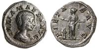 denar 218-222, Rzym, Aw: Popiersie cesarzowej be