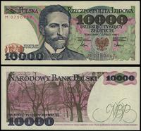 10.000 złotych 1.02.1987, seria M, numeracja 075