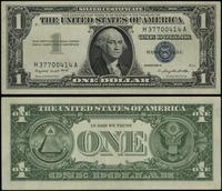 1 dolar 1957 A, seria H37700414A, niebieska piec