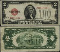2 dolary 1928, seria A38813499A, czerwona pieczę