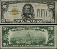 50 dolarów 1928, seria A00509833A, złota pieczęć