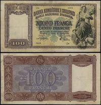 100 franga bez daty (1944), seria Q8, numeracja 