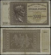 100 drachm bez daty (1941), seria 0001, numeracj