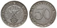 50 fenigów 1939 A, Berlin, nikiel, rzadszy typ m