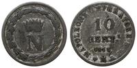 10 centimów 1813 M, Mediolan, srebro próby 200, 