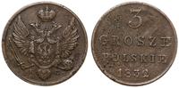 Polska, 3 grosze polskie, 1832 KG