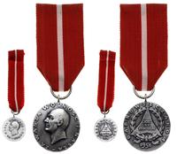 Medal "Za waszą wolność i naszą" z miniaturą (KO