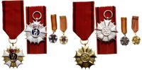 Polska, Order Sztandaru Pracy I i II klasy z miniaturami, 1952-1991