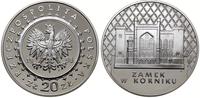 20 złotych 1998, Warszawa, Zamek w Kórniku, sreb