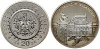 20 zlotych 2000, Warszawa, Pałac w Wilanowie, sr
